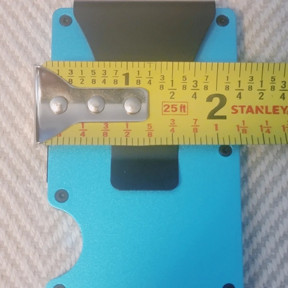 Minimalist Card WalletAnodized Aluminum RFID Block!